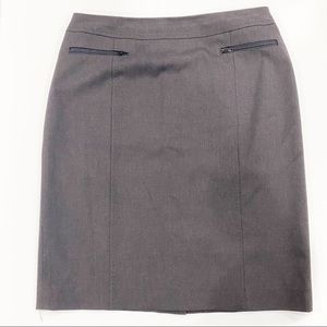 Halogen Midi Pencil Skirt Black Size 4